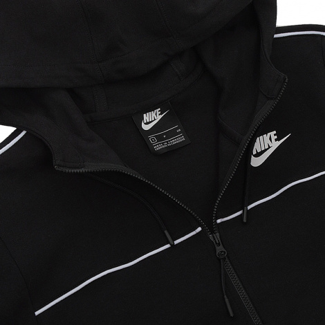 Толстовка жіноча Nike NSW MLNM ESSNTL FLC FZ HDY чорна CZ8338-010