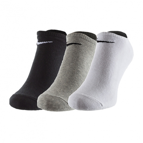 Шкарпетки Nike Value No Show різнокольорові (3 пари) SX2554-901