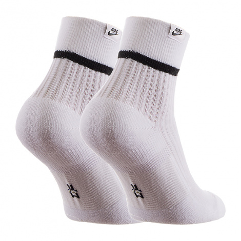 Шкарпетки Nike U SNKR Sox Essential Ankle білі (2 пари) SX7167-100