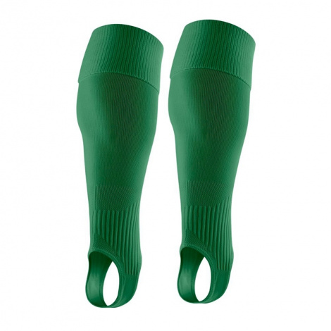 Футбольные гетры без носка Nike Performance Stirrup Team (зелёный/белый)
