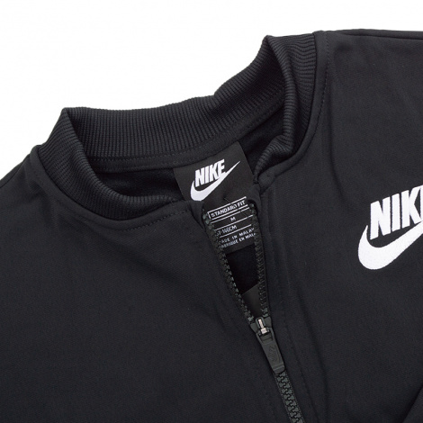 Спортивний костюм підлітковий Nike G NSW TRK SUIT TRICOT чорно-білий CU8374-010