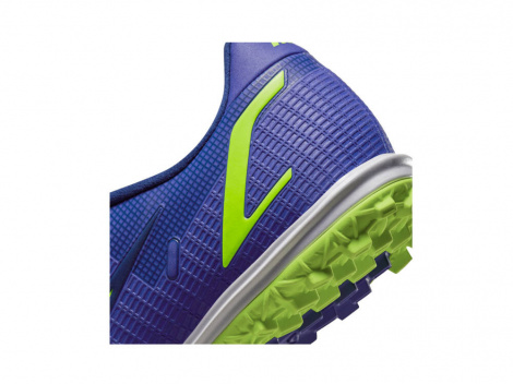 Сороконіжки Nike Vapor 14 Academy TF (фіолетовий/салатовий)
