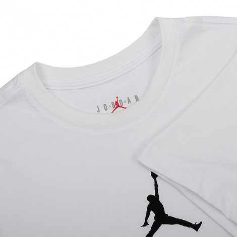 Футболка Nike JORDAN MJ JUMPMAN DF SS CREW біла CW5190-102