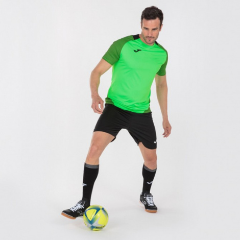Футболка Joma ESSENTIAL II 101508.021 салатово-чорна