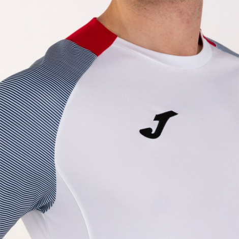 Футболка Joma ESSENTIAL II 101508.203 біло-червона