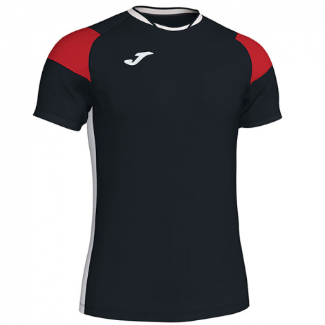Футболка Joma CREW III 101269.106 чорно-червоно-біла