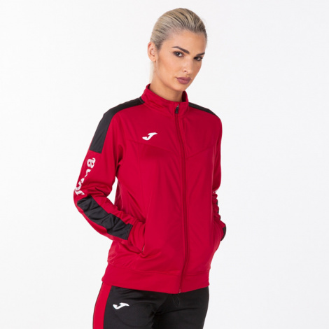 Олімпійка (мастерка) жіноча Joma CHAMPION IV червоно-чорна 900380.601