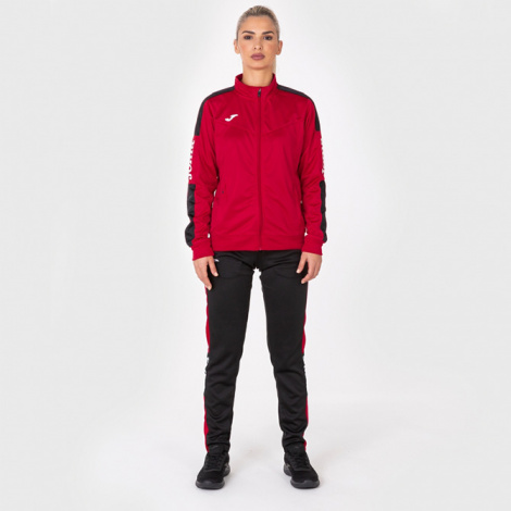 Олімпійка (мастерка) жіноча Joma CHAMPION IV червоно-чорна 900380.601