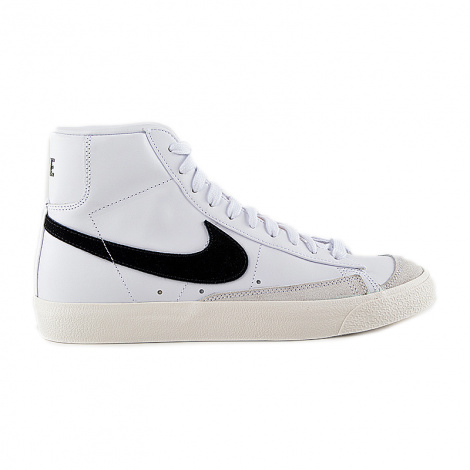 Кросівки Nike Blazer Mid '77 Vintage біло-чорні BQ6806-100