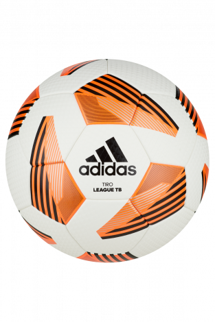 Футбольний м’яч adidas Tiro League TB (термошов, білий/помаранчевий/чорний)