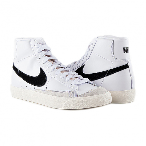 Кросівки Nike Blazer Mid '77 Vintage біло-чорні BQ6806-100
