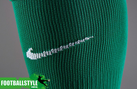 Профессиональные футбольные гетры Nike DRI-FIT Stadium Over The Calf (зелёный/чёрный)