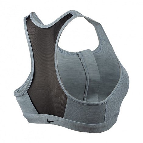 Топ Nike W NK DF SWSH ZIP FRONT BRA