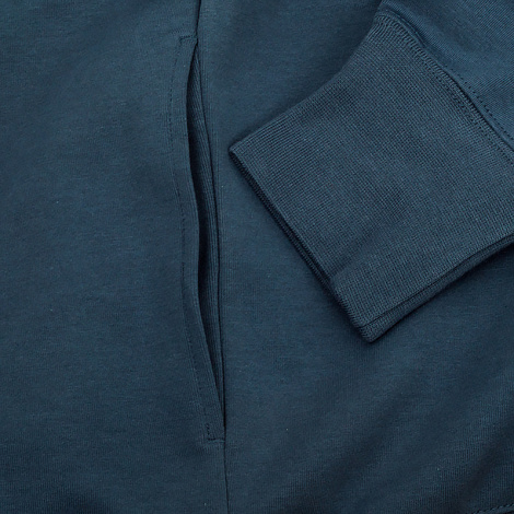 Толстовка Nike SWOOSH TCH FLC PO HD темно-синя DD8222-437