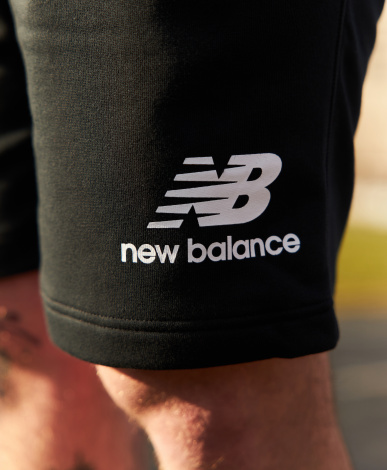 Шорти New Balance Ess Stacked Logo