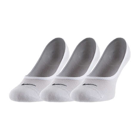 Шкарпетки жіночі Nike WOMENS LIGHTWEIGHT FOOTI білі (3 пари) SX4863-101