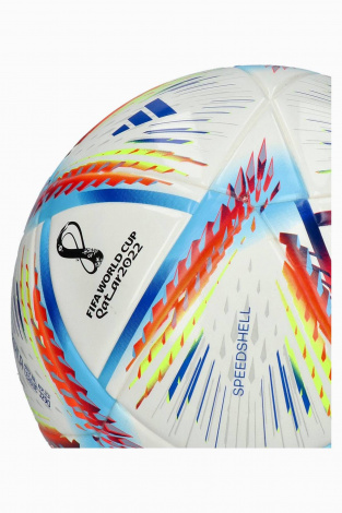 Облегчённый детский футбольный мяч adidas Al Rihla 2022 League 290 грамм (термошов, Чемпионат Мира 2022 в Катаре)