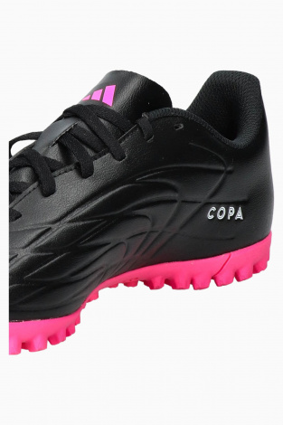 Сороконожки adidas Copa Pure.4 TF (чёрный/розовый)