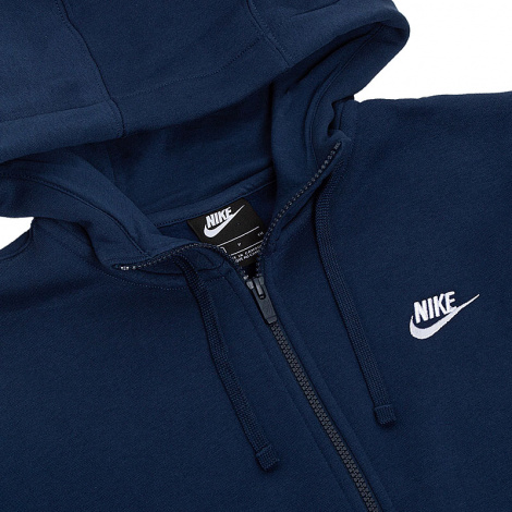 Толстовка Nike M NSW CLUB HOODIE FZ BB