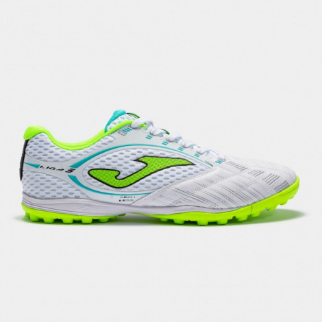 Сороконожки Joma бело-салатовые LIGA-5 LIGW2232TF