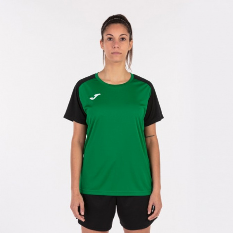 Футболка жіноча Joma ACADEMY IV зелено-чорна 901335.451