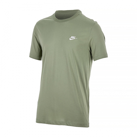 Футболка Nike NSW CLUB TEE зелена AR4997-386