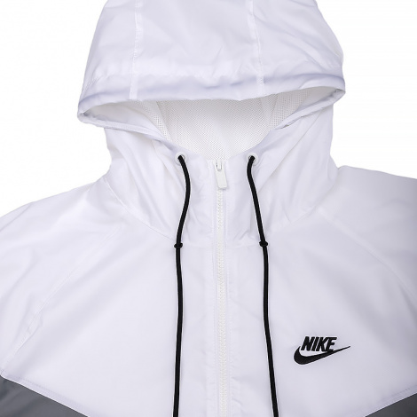 Вітровка Nike M NK WVN LND WR HD JKT сіро-біла DA0001-084