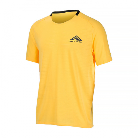 Футболка для бігу Nike M NK DF SOLAR CHASE SS TOP жовта DV9305-848