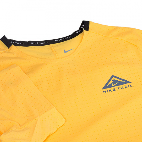 Футболка для бігу Nike M NK DF SOLAR CHASE SS TOP жовта DV9305-848