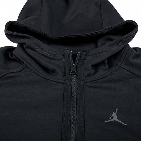 Толстовка жіноча Nike JORDAN MJ DF SPRT STMT AIR FLC FZ чорна DV9783-010