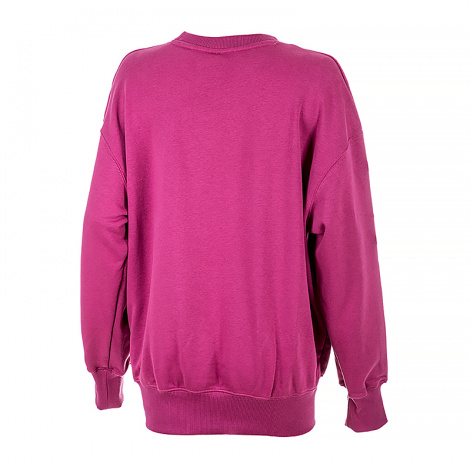 Світшот жіночий Nike W NSW FLC OS CREW PRNT SU рожевий FD4234-653