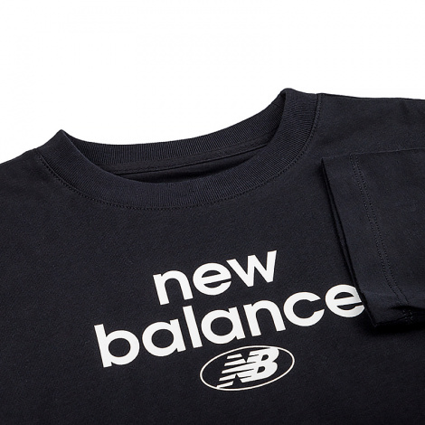 Футболка підліткова New Balance ESSENTIALS REIMAGINED ARCHIVE чорна YT31507BK