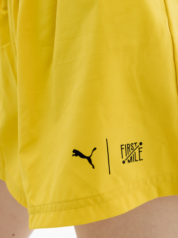 Шорти для бігу жіночі Puma W FIRST MILE SHORT жовті 52321441
