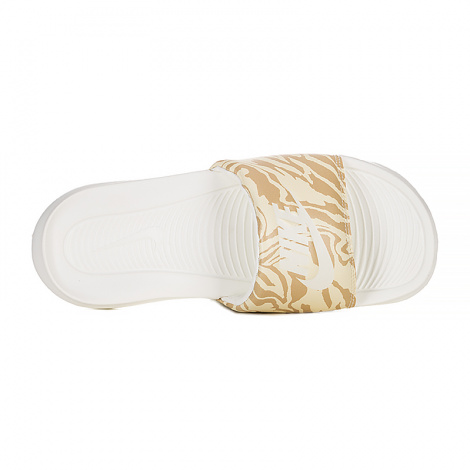 Шльопанці жіночі Nike VICTORI ONE SLIDE PRINT бежеві CN9676-105