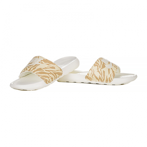 Шльопанці жіночі Nike VICTORI ONE SLIDE PRINT бежеві CN9676-105