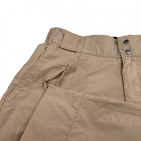 Спортивные штаны женские Nike W NSW WVN OS PANT HR SW бежевые FJ4934-247