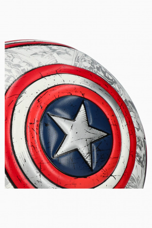 Футбольный мяч adidas Marvel MLS Captain America Training