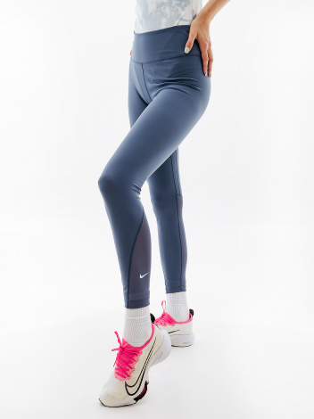 Лосіни жіночі Nike W NK ONE DF MR 7/8 TGT сині DD0249-491