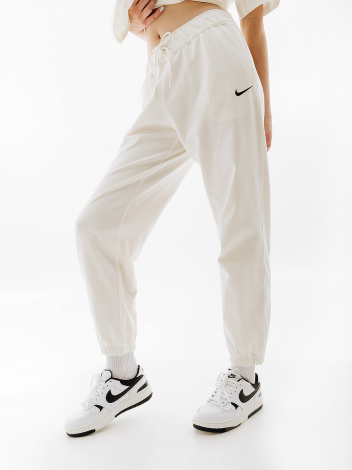Спортивні штани жіночі Nike W NSW JRSY EASY JOGGER білі DM6419-133