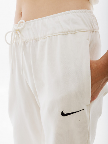 Спортивні штани жіночі Nike W NSW JRSY EASY JOGGER білі DM6419-133