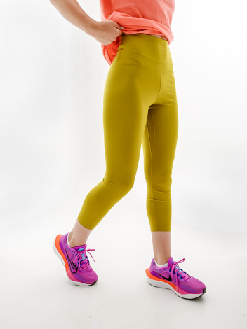 Лосіни жіночі Nike W NK ONE DF HR CROP TGHT зелені DM7276-390