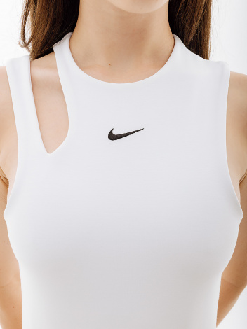 Боді жіноче Nike W NSW ESSNTL BODYSUIT TANK біле DV7886-100