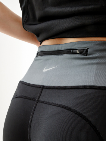 Лосіни жіночі Nike W NK DF FST MR 7/8 TGHT SNL NV чорні DX0950-010