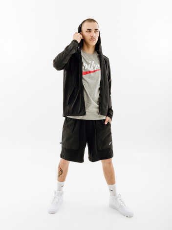 Футболка Nike M NSW TEE FUTURA 2 сіра DZ3279-063