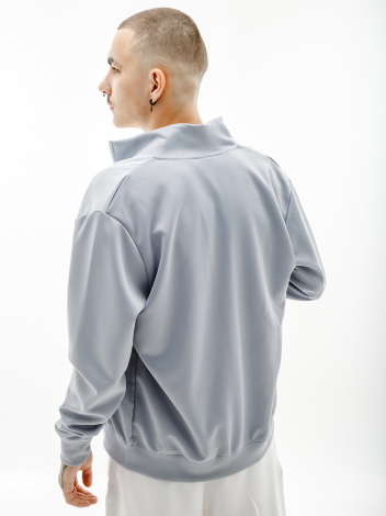Олімпійка (мастерка) Nike M NSW HYBRID PK TRACKTOP сіра FB1626-043