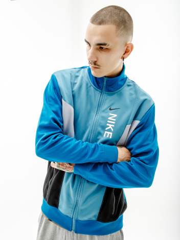 Олімпійка (мастерка) Nike M NSW HYBRID PK TRACKTOP бірюзова FB1626-440