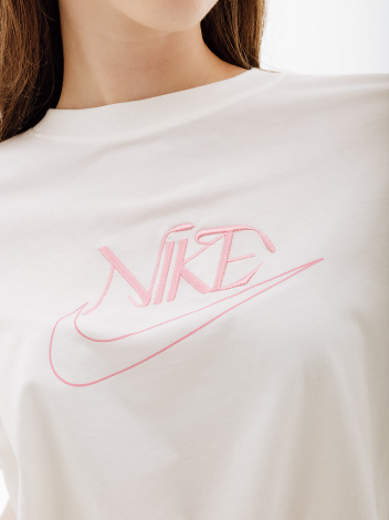 Футболка жіноча Nike W NSW TEE OC 2 BF біла FB8203-133