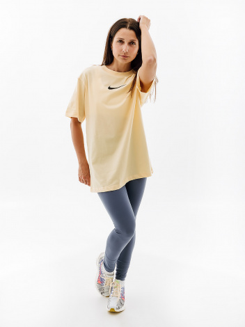 Футболка жіноча Nike W NSW TEE BF MS світло-жовта FD1129-294