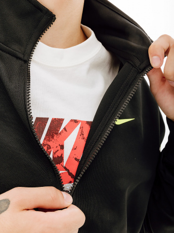 Олімпійка (мастерка) Nike M NSW REPEAT SW PK TRACKTOP чорна FD1183-011