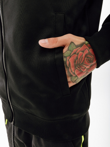 Олімпійка (мастерка) Nike M NSW REPEAT SW PK TRACKTOP чорна FD1183-011